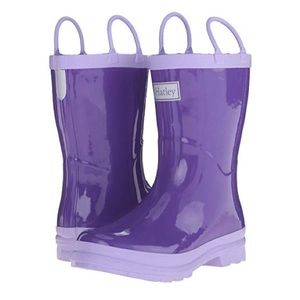 Hatley Kids Purple Rain Boots